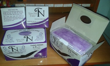 Khẩu trang y tế 3 lớp nhiều màu